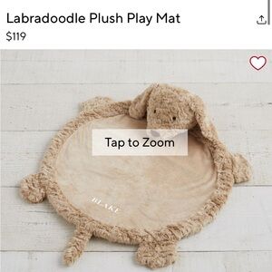 Pottery Barn Kids Labradoodle Plush Play Mat